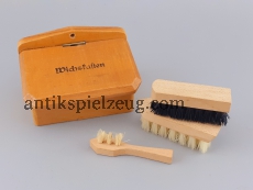 Puppenstube Wichskasten Zubehör Putzzeug Bauernhaus Altdeutsch Holz alt