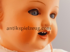 Puppe Porzellan Steingut Kopf Holzwolle Stroh Körper GERMANY 625.9/0. Spielzeug