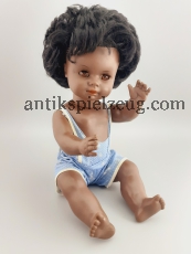 HV Hans Völk Puppe 60er Jahre mit Kleidung 37/16/71 37cm Schlafaugen