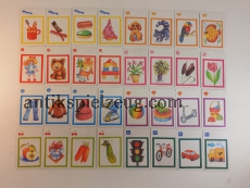 DDR Kartenspiel Kinder Quartett farbig Bilder lernen RARITÄT OVP TOP vollständig