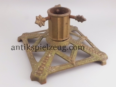 Christbaumständer antik alt Weihnacht Advent Metall Tanne Zierschrauben