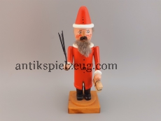 Alter Räuchermann aus Holz Weihnacht Advent 20cm Weihnachtsmann DEKO