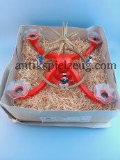 ALT Erzgebirge Leuchter Lichter Advent Kranz Bergmann Engel Stern Albin Preißler