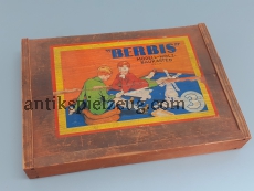 BERBIS Reuter Modellholzbaukasten Nr.3 OVP D.R.G.M. Erzgebirge Spielzeug alt1930