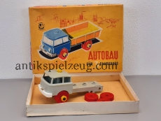 Tabarz Spielzeug Baukasten Autobau für 3 Fahrzeuge OVP alt RARITÄT