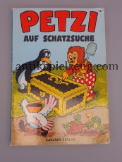 PETZI 16 auf Schatzsuche 1983 Carlsen Verlag Bildergeschichte C. & V. Hansen