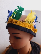 Cowboy & Indianer Federn Kopfschmuck Fasching original DDR VEB Spielzeug