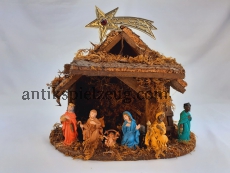 Krippe Weihnachten Advent christlich orientalisch Stall