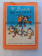 Kartenspiel Schwarzer Peter Altenburg 1964 DDR komplett Max und Moritz W. Busch