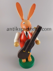 Osterhase Holz Ostern Fest Frühling bunte Eier Deko Spielzeug Feiertage Vintage