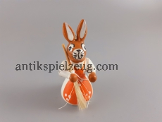 Osterhase Holz Ostern Fest Frühling bunte Eier Deko zum hängen DDR alt