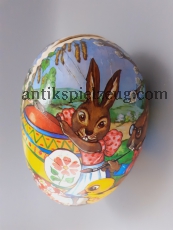 Candy Container Fülltier Box Ostern Nest Osterei Ei Easter RAR antik antique toy