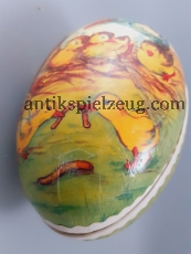 Candy Container Fülltier Box Ostern Nest Osterei Ei Easter RAR antik antique toy