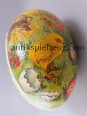 Candy Container Fülltier Box Ostern Nest Osterei Ei Easter RAR antik antique toy