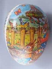 Candy Container Fülltier Box Ostern Nest Osterei Ei Easter RAR antik antique toy