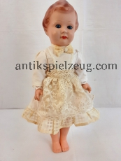 Puppe alt 50er/60er Jahre Spielzeug Doll Toy Puppenstube Kleidchen Plastik