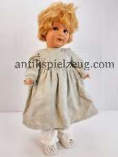 Puppe ROSCHI Doll Toy antik Spielzeug Rarität 55 cm Schlaf- Schelmenaugen
