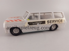 VEB Plasticart Wartburg Tourist Service 1:30 DDR Spielzeug Auto Kult Rarität