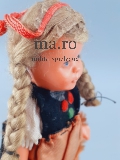 Puppe Tracht Celluloid 60/70er Jahre Schwarzwald Spielzeug Echthaar Puppenstube