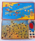 Die springenden Hütchen Seltenes Original Gesellschaftsspiel in OVP Spielzeug