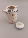 Puppengeschirr Kanne Tasse Spielzeug Geschirr Puppe alt antik Porzellan Glasur