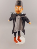 Handpuppe Holzkopf neuwertig Spielzeug Puppe Puppentheater Gesellschaftsspiel