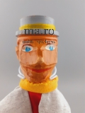 Handpuppe Holzkopf neuwertig Spielzeug Puppe Puppentheater Gesellschaftsspiel