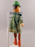 Handpuppe Holzkopf neuw. Spielzeug Puppe Puppentheater Gesellschaftsspiel JÄGER