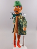 Handpuppe Holzkopf neuw. Spielzeug Puppe Puppentheater Gesellschaftsspiel JÄGER