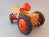 Traktor DDR Holz Spielzeug alt Fahrzeug Bauernhof ohne Anhänger und OVP