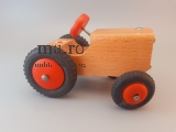 Traktor DDR Holz Spielzeug alt Fahrzeug Bauernhof ohne Anhänger und OVP