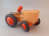 Traktor DDR Holz Spielzeug alt Fahrzeug Bauernhof ohne Anhänger und OVP
