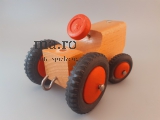 Traktor DDR Holz Spielzeug alt Fahrzeug Bauernhof ohne Anhänger und OVP