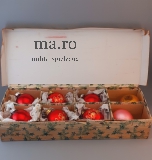 Christbaumschmuck Kugeln Weihnacht Advent OVP RARITÄT Glas vor 1945 + VEB DDR