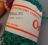 Ostergras Körbchen Stoh/Holz Hahn Huhn Ostern Frühling DEKO Kunstblume Sebnitz