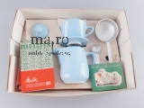 Melitta Puppengeschirr Kinderspielset Puppenstube -haus OVP Puppe Spielzeug alt
