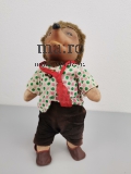 DDR Mecki Kult Spielzeug VEB alt Puppe Figur 28cm Igel