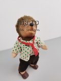 DDR Mecki Kult Spielzeug VEB alt Puppe Figur 28cm Igel