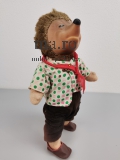 DDR Mecki Kult Spielzeug VEB alt Puppe Figur 28cm Igel