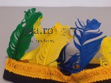 Cowboy & Indianer Federn Kopfschmuck Fasching original DDR VEB Spielzeug