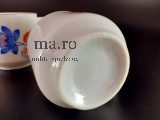 Puppengeschirr Milchkännchen Spielzeug Geschirr Puppe alt antik Tasse Goldrand