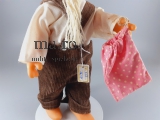 Sandmann DDR Nostalgie original Kleidung Spielzeug Sammlerstück Rarität 27 cm