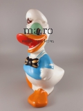 Donald Duck Spardose Ente Spielzeug Porzellan Keramik farbig Kinder