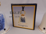 ARCO Jahresglocke 2002 & 2003 Porzellan Weihnachten Advent Winter Glocken