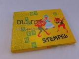 Stempel Famos Spielzeug Stempelspiel Farbe Stifte Original DDR vollständig