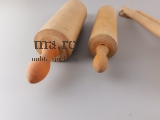 Puppenstube Konvolut Zubehör Holz Küche Geräte Nudelholz Klopfer Butterstampfer