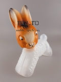 Candy Container Fülltier Ostern Hase Easter Bunny DDR alt antik Antique Toy