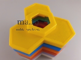 DDR Motorik Spielzeug Farben Plastik Kult Formen Nostalgie Spielzeug Becher Turm