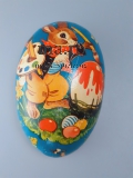 Candy Container Fülltier Box Ostern Nest Osterei Ei Easter RAR antik antique toy