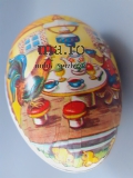 Candy Container Fülltier Box Ostern Nest Osterei Ei Easter RAR antik antique toy